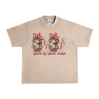 French Oak three up theree down Urban Heavy Tee - RacoonDesign