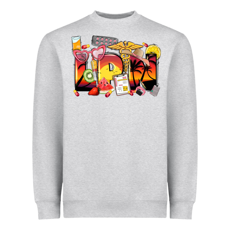 Summer Lpn Heavyweight Sweatshirt by Zillion Design Studio | Teevron