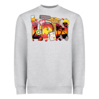 Heather Grey summer lpn Heavyweight Sweatshirt - Zillion Design Studio