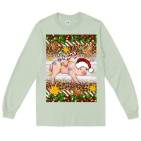 Matcha christmas pig Long Sleeve Tee - Artiststas