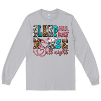 Moon Dust sleep all day nurse all night Long Sleeve Tee - AdoDesignShop