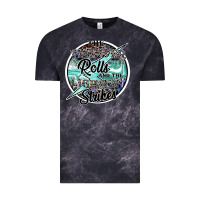 Cloud Black the thunder rolls and the lightnin strikes Vintage Tee - SublimationCraftShop