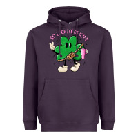 Plum so luckin boujee Heavyweight Hoodie - MaliasSmallBusiness