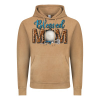 Vintage Camel western blessed mom with lacrosse Vintage Hoodie - texasbilliewilder