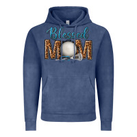 Vintage Denim western blessed mom with lacrosse Vintage Hoodie - texasbilliewilder