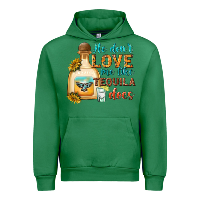 He Dont Love Me Like Tequila Does Urban Hoodie by texasbilliewilder | Teevron