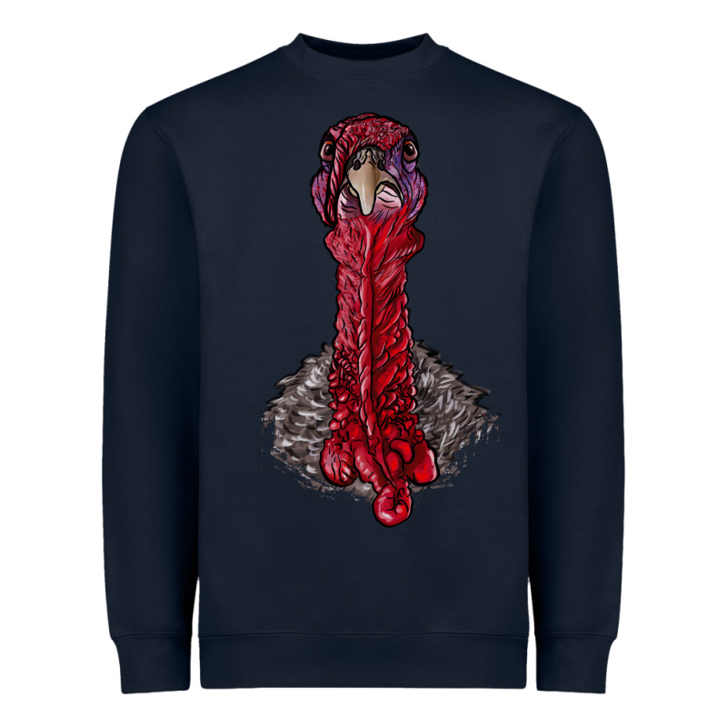 Gobble Head Heavyweight Sweatshirt by RanaPortraitStore | Teevron