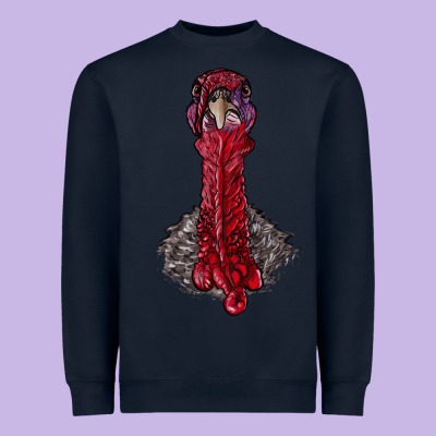 Gobble Head Heavyweight Sweatshirt Designed By Ranaportraitstore