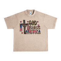 French Oak god bless america Urban Heavy Tee - CowhideDigitalArt
