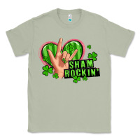 Matcha shamrockin' rock n roll female hand Classic Tee - Artiststas