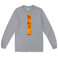 Heather Grey Halloween Key Fob Long Sleeve Tee - BundleAndBundleShop