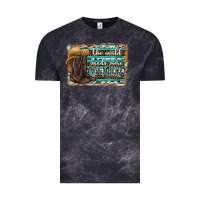 Cloud Black the world needs more cowgirls Vintage Tee - SublimationCraftShop