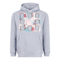 Heather Grey add your text photo collage life Heavyweight Hoodie - MaliasSmallBusiness