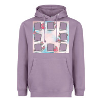 Lavender add your text photo collage life Heavyweight Hoodie - MaliasSmallBusiness