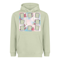 Matcha add your text photo collage life Heavyweight Hoodie - MaliasSmallBusiness