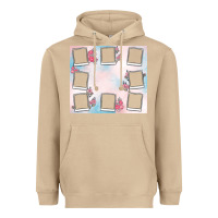 Mushroom add your text photo collage life Heavyweight Hoodie - MaliasSmallBusiness