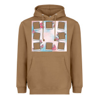 Toasted Coconut add your text photo collage life Heavyweight Hoodie - MaliasSmallBusiness