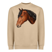 Horse Heavyweight Sweatshirt | Teevron