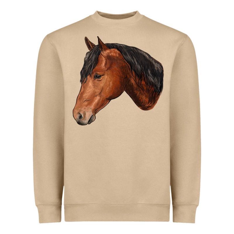 Horse Heavyweight Sweatshirt by RanaPortraitStore | Teevron