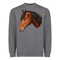 Storm horse Heavyweight Sweatshirt - RanaPortraitStore