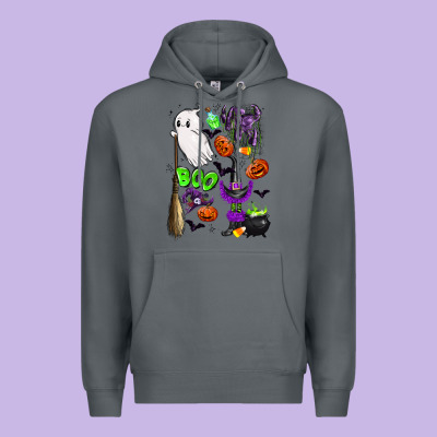 Cute Ghost Premium Hoodie Designed By Lillyallendesigns