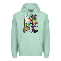 Seafoam cute ghost Premium Hoodie - LillyAllenDesigns