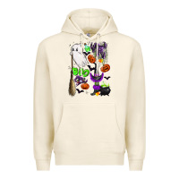 Tofu cute ghost Premium Hoodie - LillyAllenDesigns