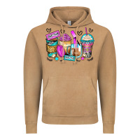 Vintage Camel eyelash coffee cups Vintage Hoodie - Zillion Design Studio