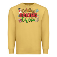 Antique Gold cookie baking crew Premium Sweatshirt - MaliasSmallBusiness