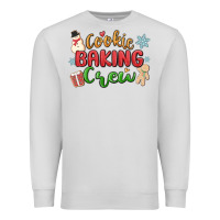 Dove Grey cookie baking crew Premium Sweatshirt - MaliasSmallBusiness