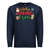 Navy cookie baking crew Premium Sweatshirt - MaliasSmallBusiness