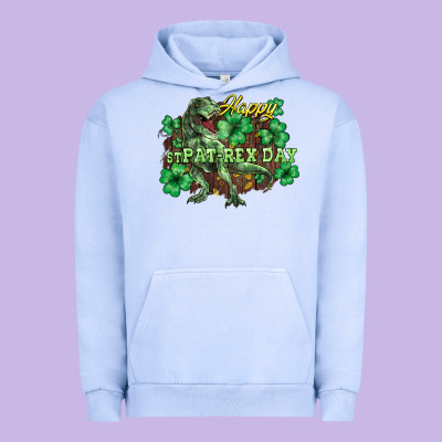 S Day T Rex Urban Hoodie Designed By Nancycooperartshop