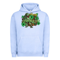 Pigment Grape Ice s day t rex Urban Hoodie - NancyCooperArtShop
