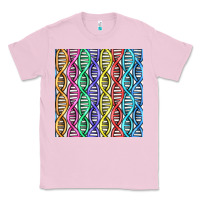 Bubblegum Pink dna seamless pattern Classic Tee - BundleAndBundleShop