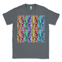 Charcoal Heather dna seamless pattern Classic Tee - BundleAndBundleShop