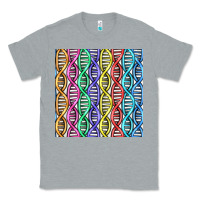 Heather Grey dna seamless pattern Classic Tee - BundleAndBundleShop