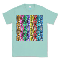 Seafoam dna seamless pattern Classic Tee - BundleAndBundleShop