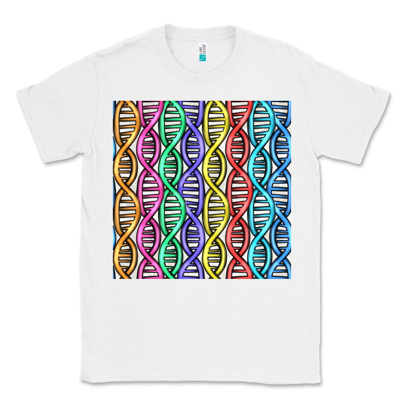 Dna Seamless Pattern Classic Tee by BundleAndBundleShop | Teevron