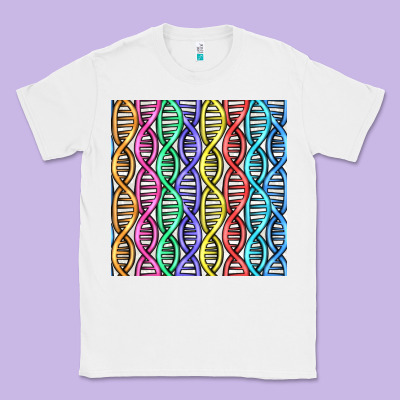 Dna Seamless Pattern Classic Tee Designed By Bundleandbundleshop