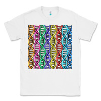 White dna seamless pattern Classic Tee - BundleAndBundleShop