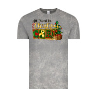 Cloud Rock all i want for christmas is cure childhood cancer Vintage Tee - FaDigitalArtStudio