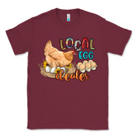 Burgundy local egg dealer Classic Tee - Artiststas