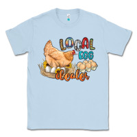 Dusty Blue local egg dealer Classic Tee - Artiststas