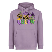 Lavender mardi gras queen Heavyweight Hoodie - MaliasSmallBusiness