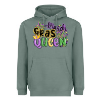 Sage mardi gras queen Heavyweight Hoodie - MaliasSmallBusiness