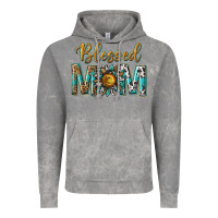 Cloud Rock western blessed mom with sunflower Vintage Hoodie - texasbilliewilder