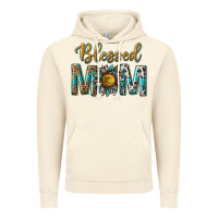 Vintage Artic western blessed mom with sunflower Vintage Hoodie - texasbilliewilder