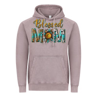 Vintage Zinc western blessed mom with sunflower Vintage Hoodie - texasbilliewilder