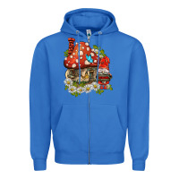 True Royal welcome gnome ladybug Zipper Hoodie - BarkalooDesign
