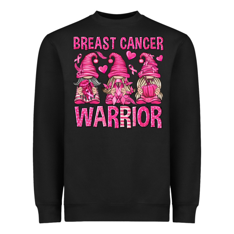 Breast Cancer Warrior Gnomes Heavyweight Sweatshirt by texasbilliewilder | Teevron